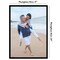 Americanflat Poster Frame - Perfect Frame for Photos and Artwork - Large Picture Frame - Polished Plexiglass - Hanging Hardware with Horizontal and Vertical Display